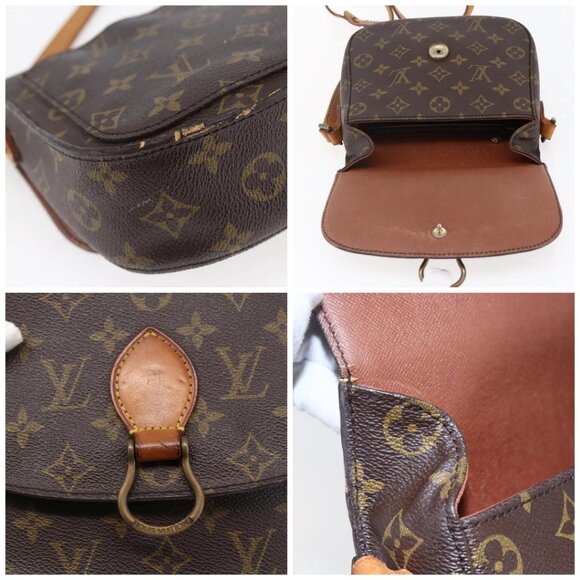LOUIS VUITTON Monogram Saint Cloud MM Shoulder Bag - Picture 13 of 15